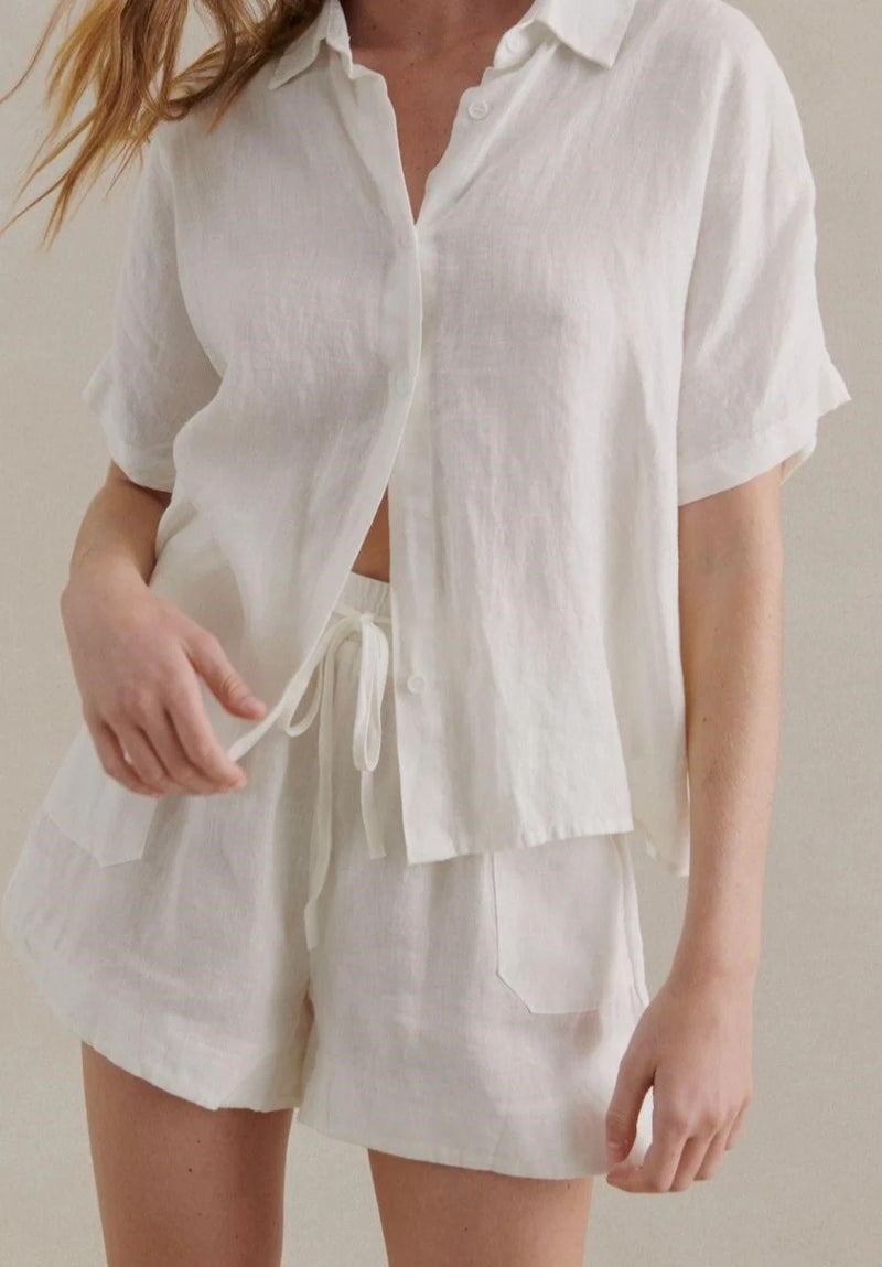 Bronte Shirt | White