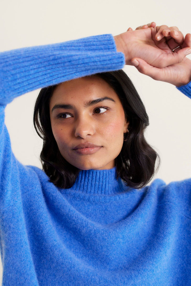 Fifi Polo Sweater | Lagoon