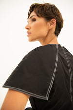 Dress Chios | Black/White
