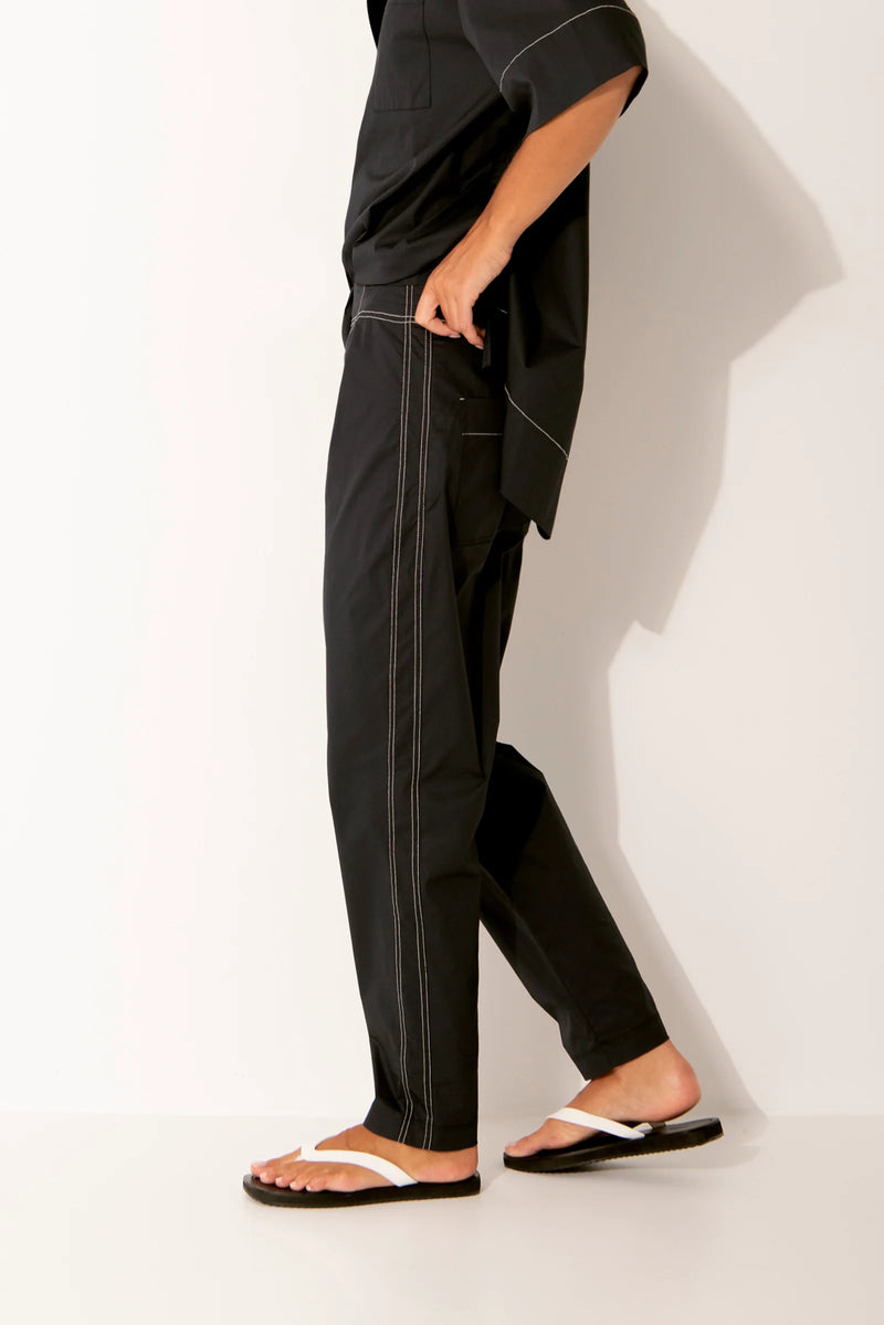 Pant Lefkada | Black/White