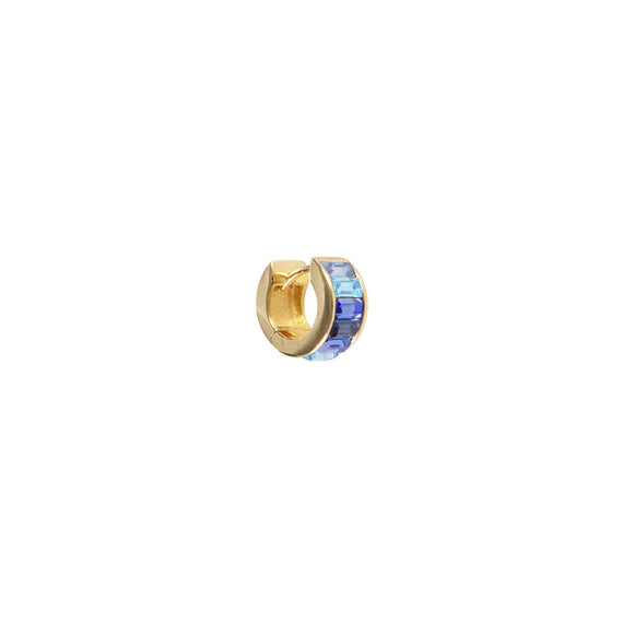 Blue Ombre Crystal Huggies
