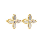 Floral Earring Mother of Pearl