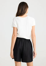 Miami Shorts | Black Linen