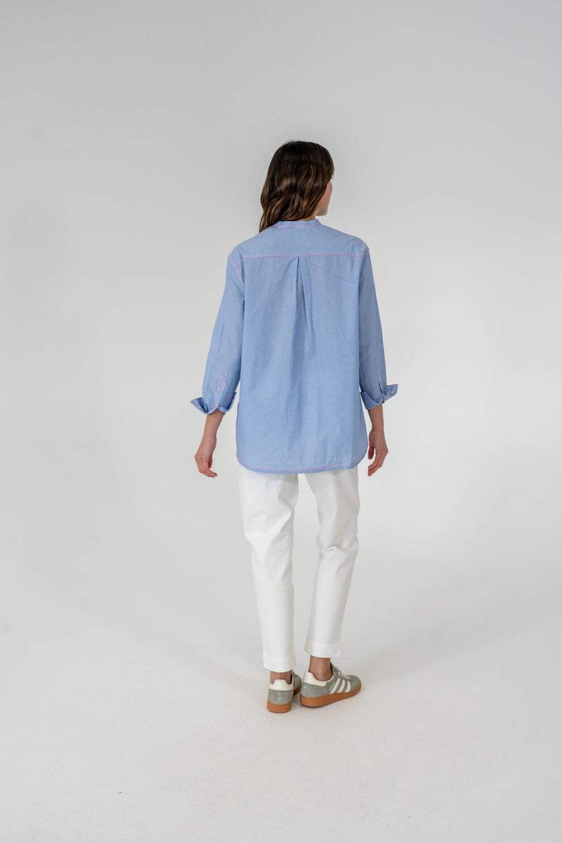 Duke Bib Shirt | Blue