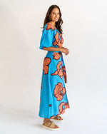 La Rocca Wrap Skirt | Hibiscus