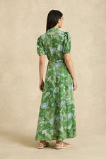 Oceanus Dress | Bloom Jungle Green