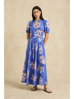 Oceanus Dress | Orchid Colbalt
