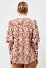 Antigua cotton sleeve shirt | Bronzed Embroidery