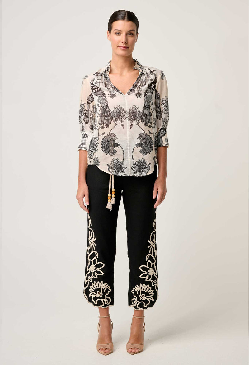 Oleander Blouse | Imperial Stone