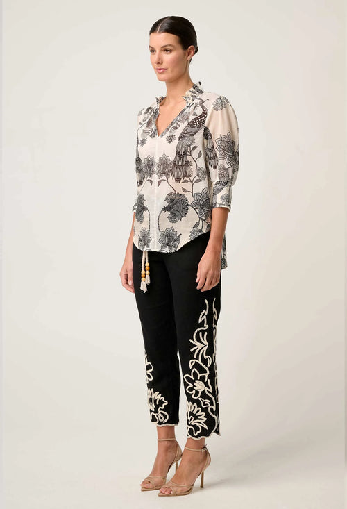 Oleander Blouse | Imperial Stone
