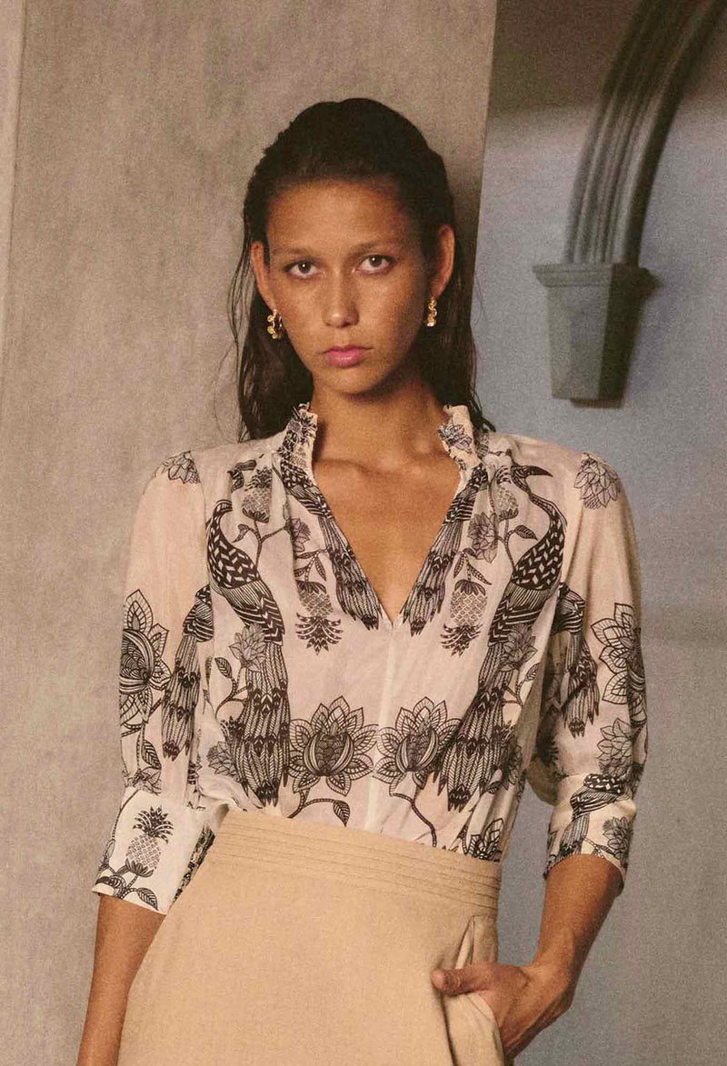 Oleander Blouse | Imperial Stone