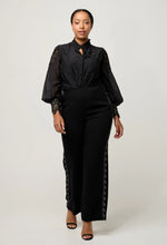 Sevilla Cotton Silk Shirt in Onyx