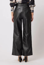 Halston Leather Pant | Black