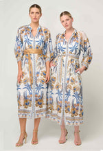 Carmen Silk Cotton Linen Viscose Dress | Golden Medina