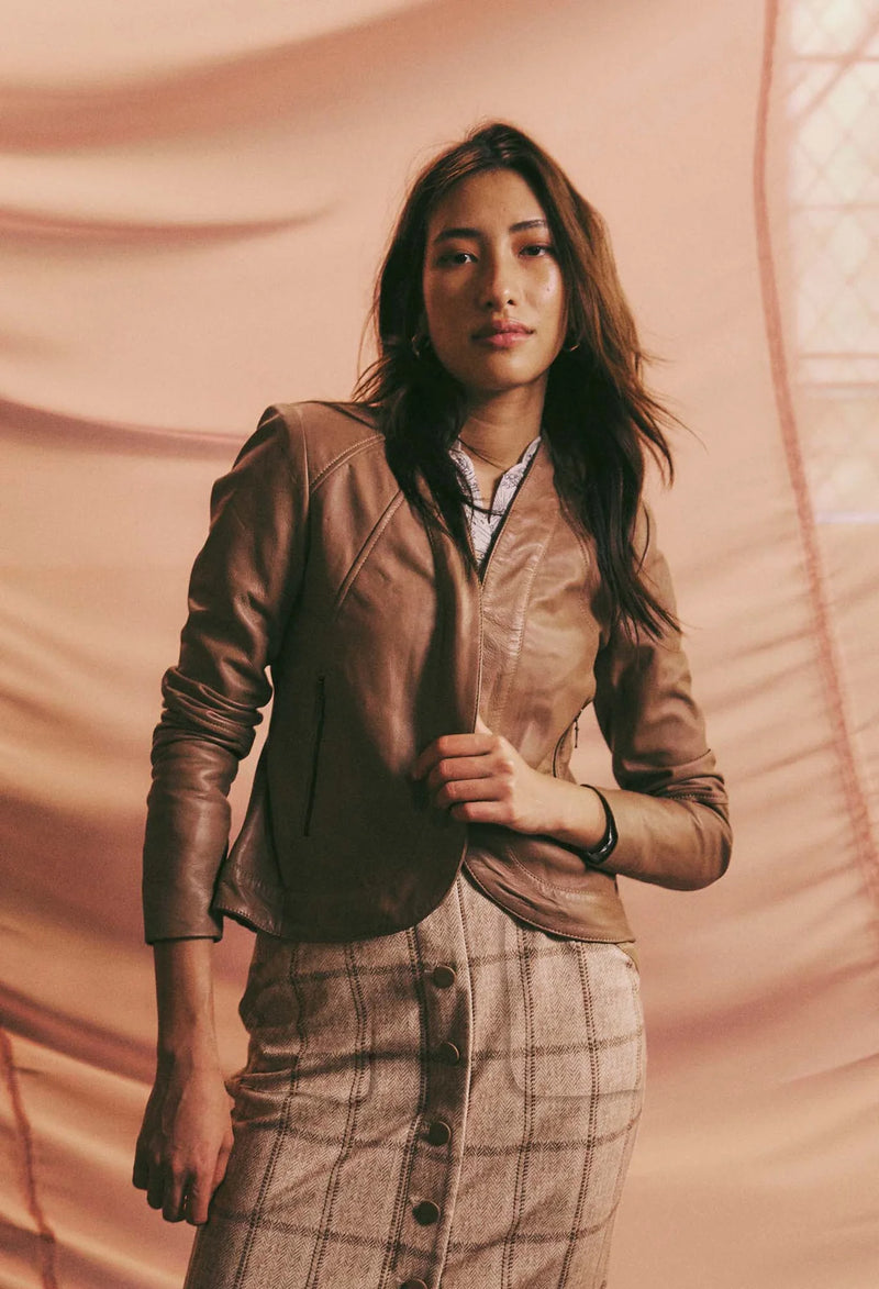 Husk leather jacket sale