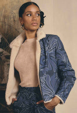 Rylie Reversible Faux Fur Jacket in Altamira & Blanca