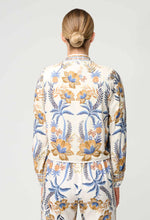 Aurora Reversible Linen Viscose Jacket | Golden Medina/Marrakech Topaz