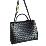 Woven Leather bag | Small
