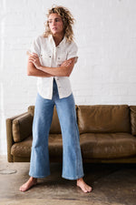 Palazzo Jean | 70's Blue
