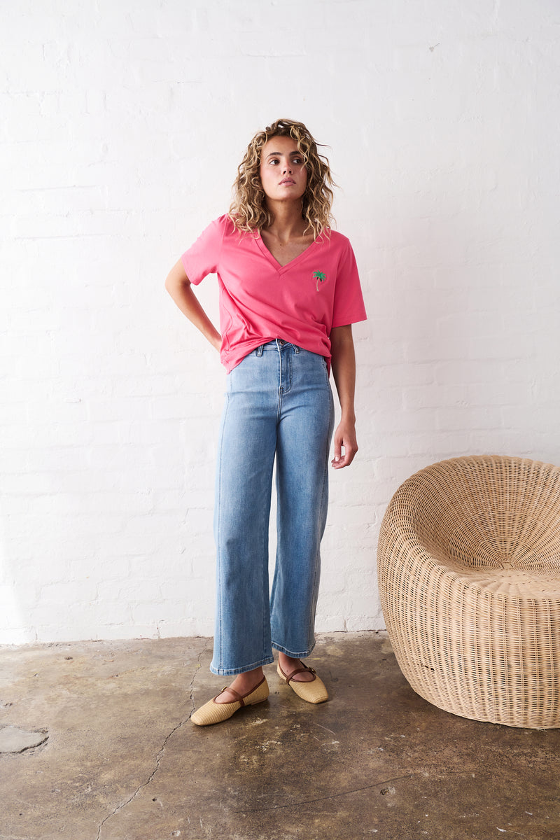 Palazzo Jean | 70's Blue