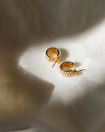Vivienne Multi Pearl Studded Hoop Earrings
