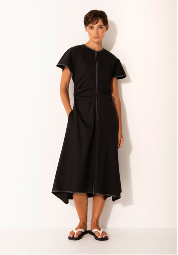 Dress Chios | Black/White