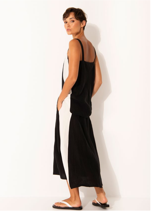 Singlet Patmos | Black/White