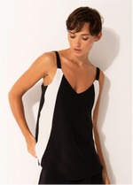 Singlet Patmos | Black/White
