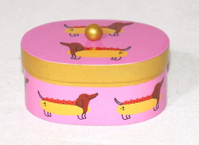 Hot Dog Trinket Box