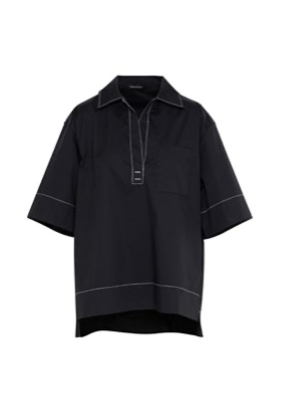 Shirt Paros | Black/White