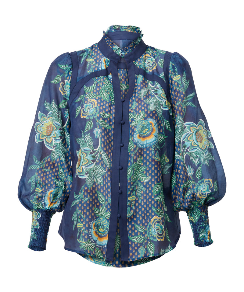 Renata Blouse | Mariposa Zafiro
