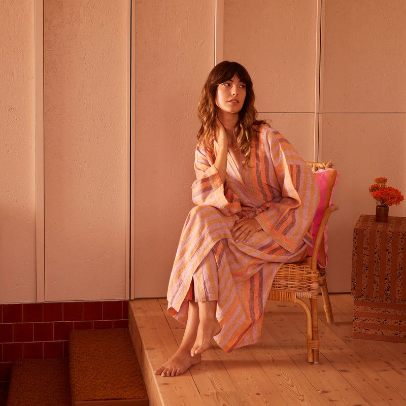 Stripe Orange Robe