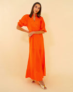 River Dress | Tangerine