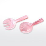Short Handle Resin Salad Servers