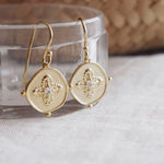 Sahara Small Earrings | Gold