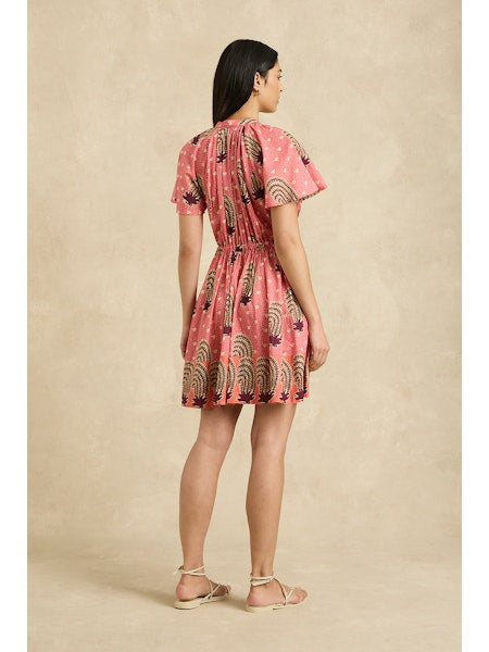 Sally Dress | Tide Hibiscus