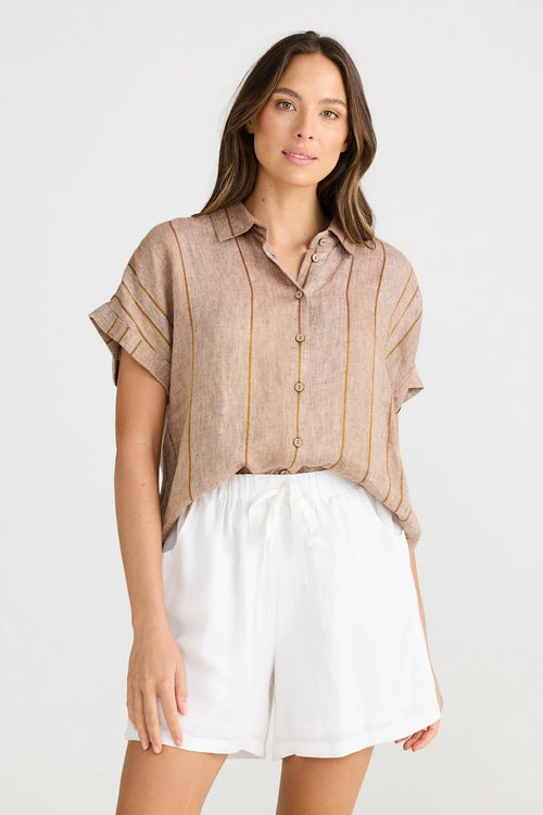 Miami Shorts | White Linen