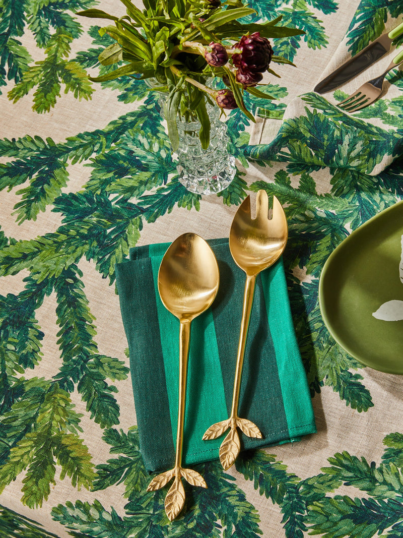 Gold Salad Servers