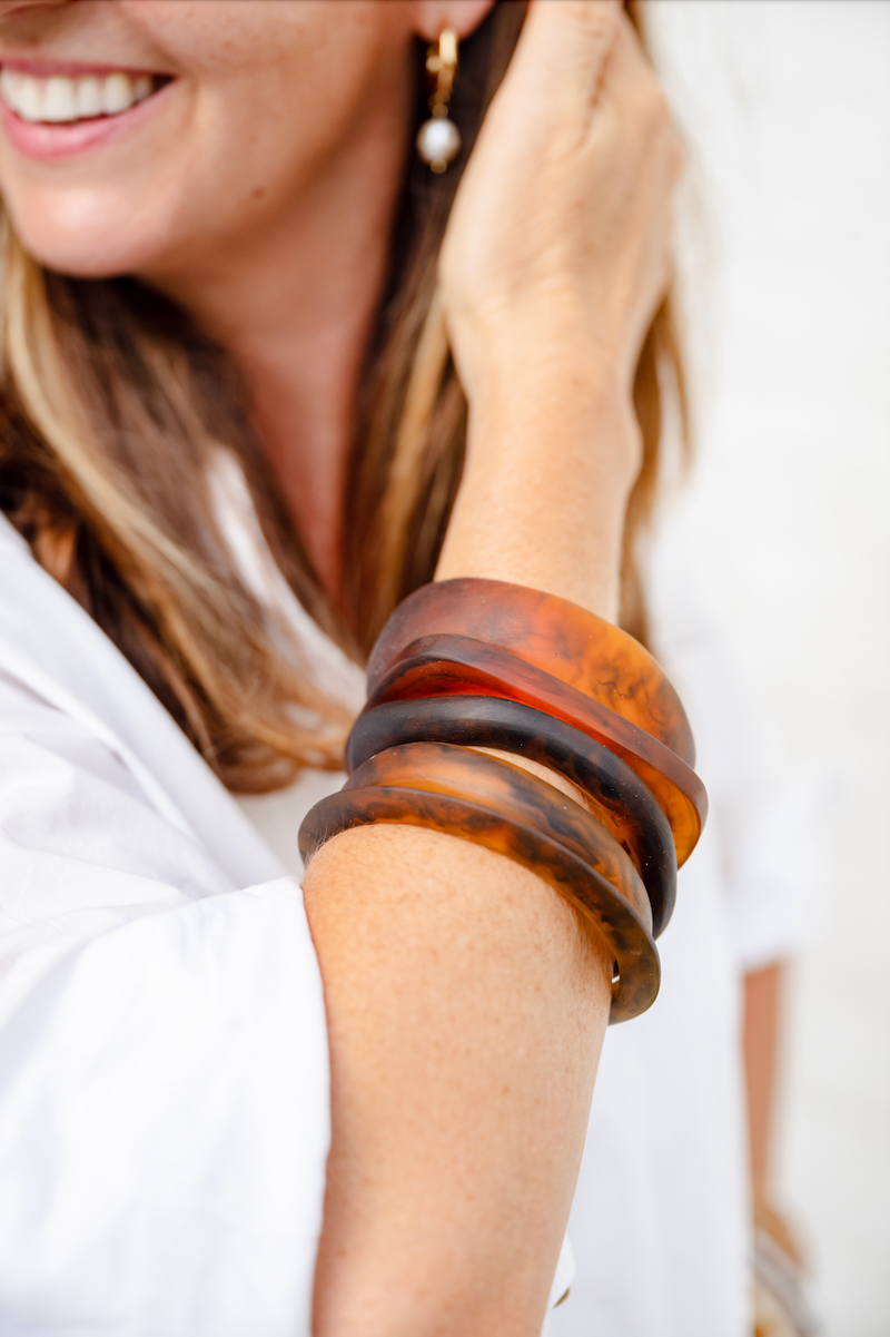 Resin Bangle | Wave