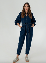 Darcy Denim Jumpsuit | Dark