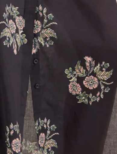 Georgia Midi | Wreath Navy