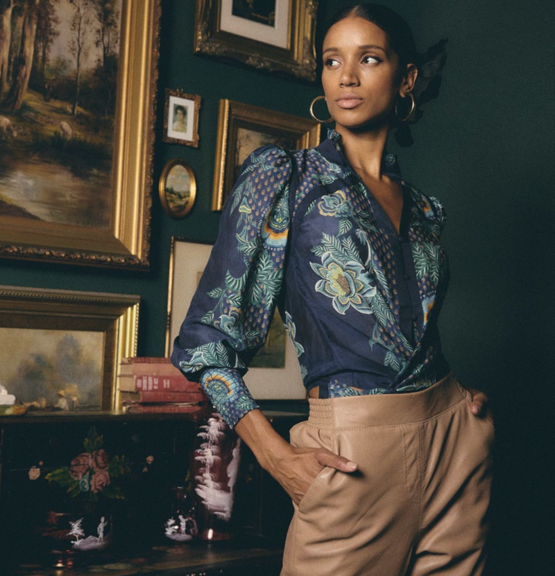 Renata Blouse | Mariposa Zafiro