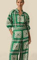 Inspire Top | Parrot Scarf