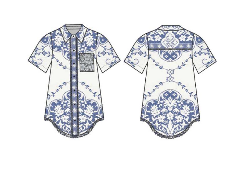 Edie Shirt | Royal Antique