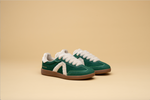 ELITE CLASSIC SNEAKER | GREEN CREAM SHERPA