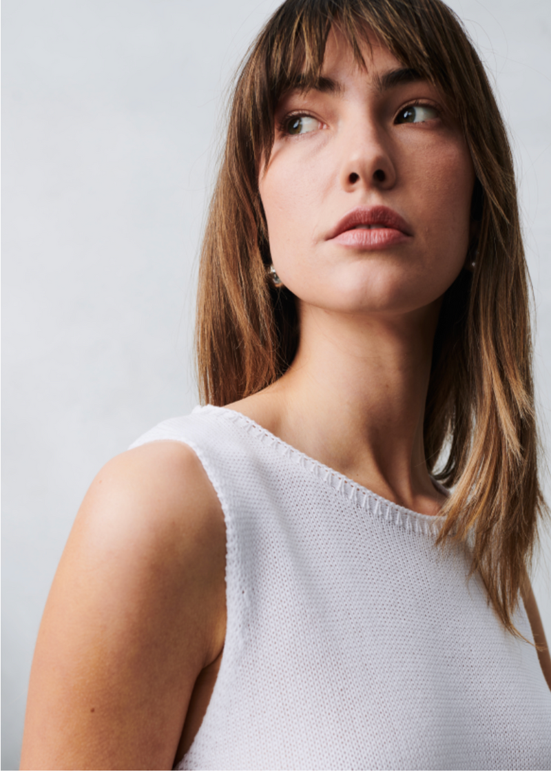 Spring Tank | White