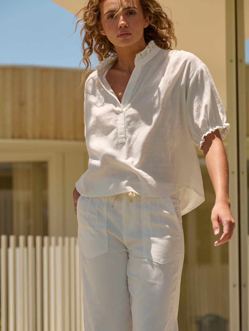 Sofia Pant | White