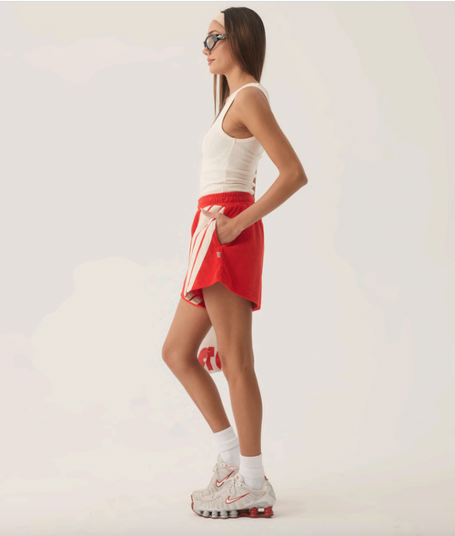 Tropiques Terry Short Apple Red