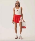 Tropiques Terry Short Apple Red