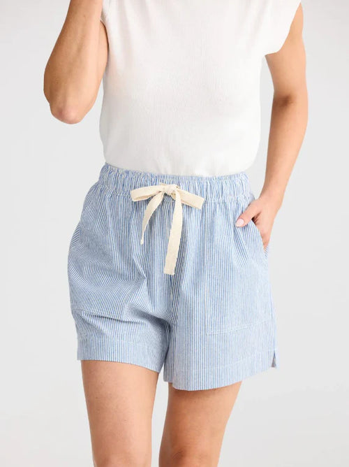 Bobbi Short | Blue Pinstripe